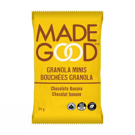 Chocolate Banana Granola Minis  Made Good