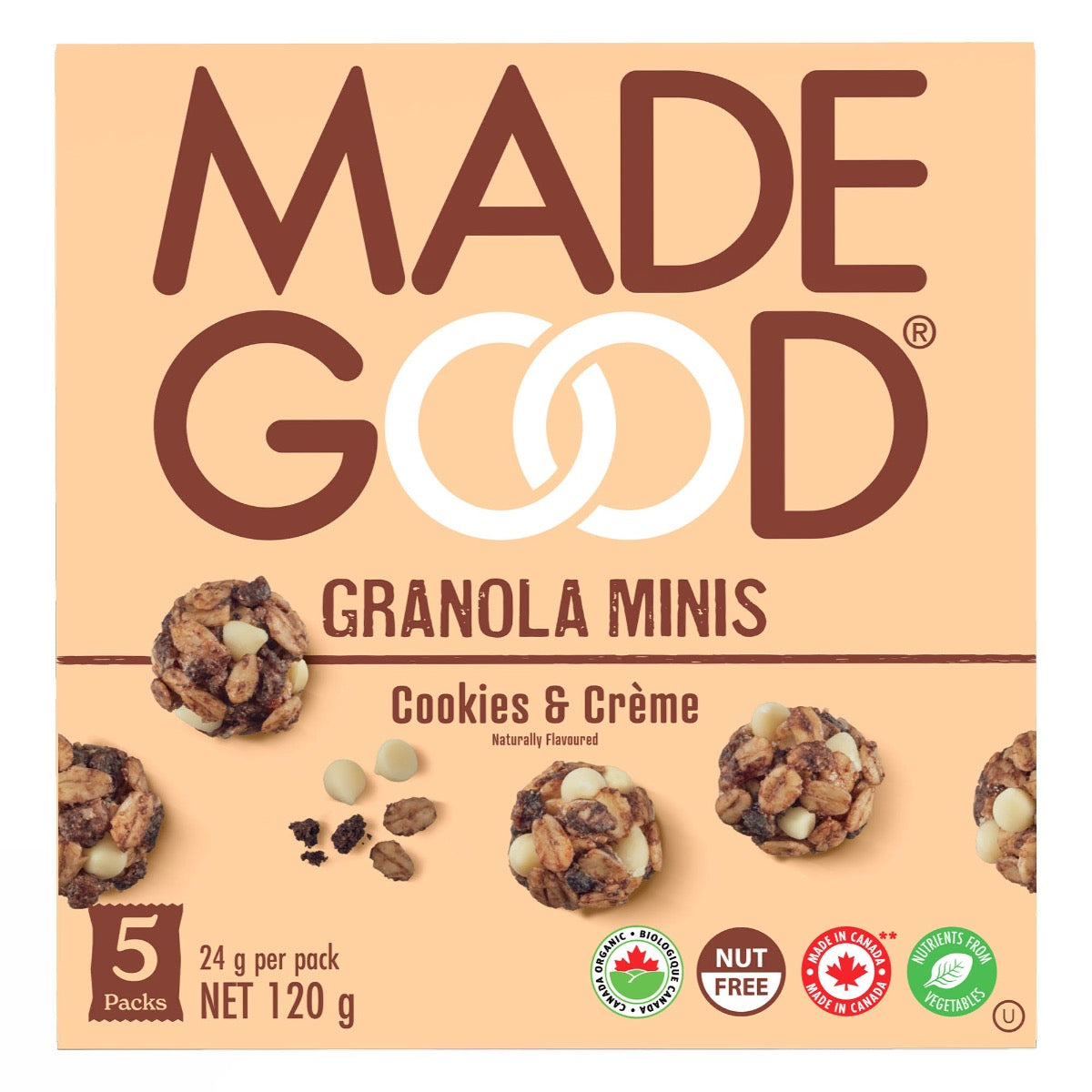 Granola Minis - Cookies & Creme Made Good