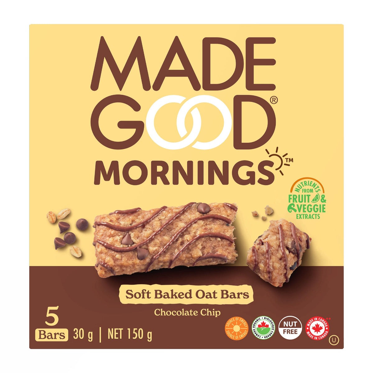 Chocolate Chip Oat Bar Made Good