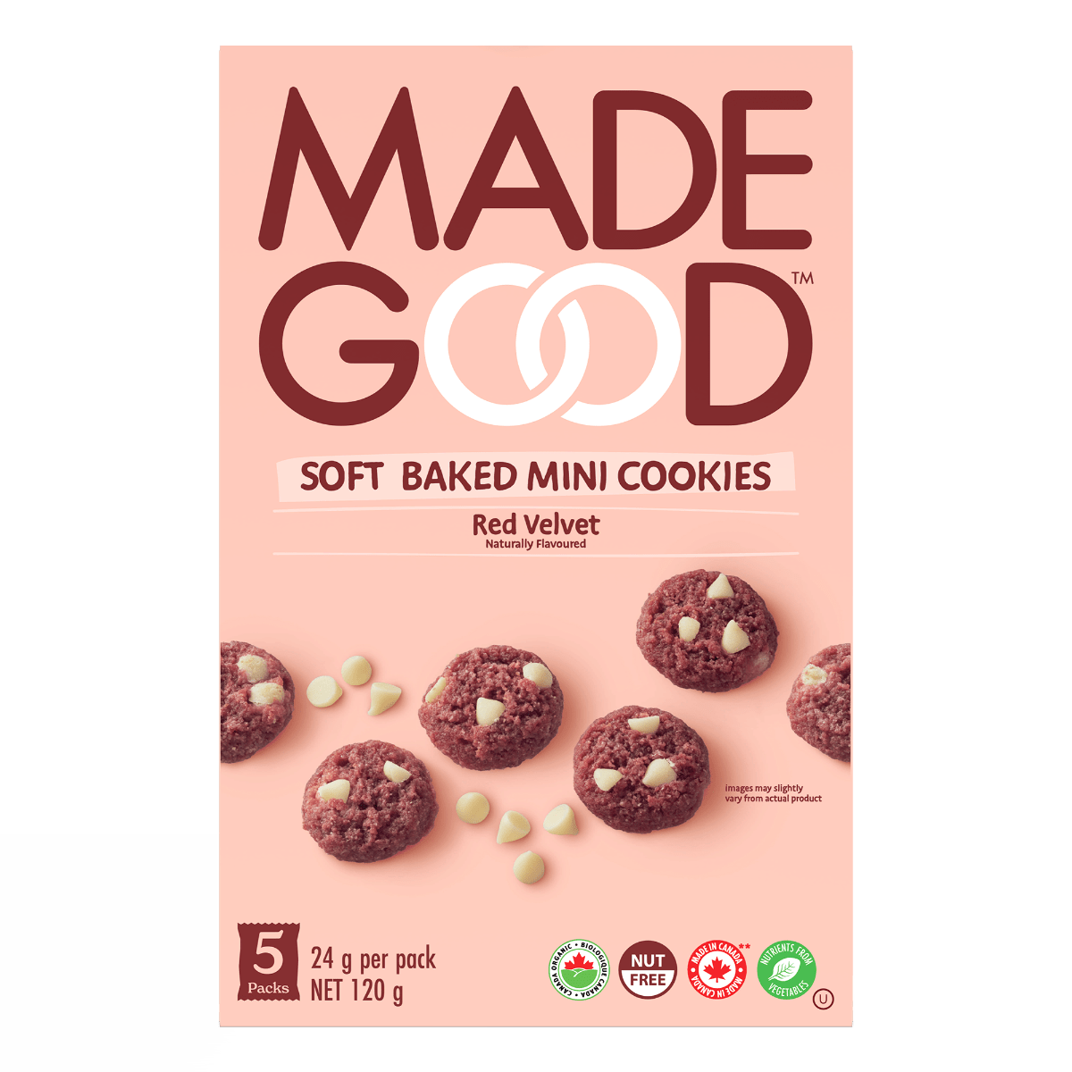 Red Velvet Soft Baked Mini Cookies  Made Good