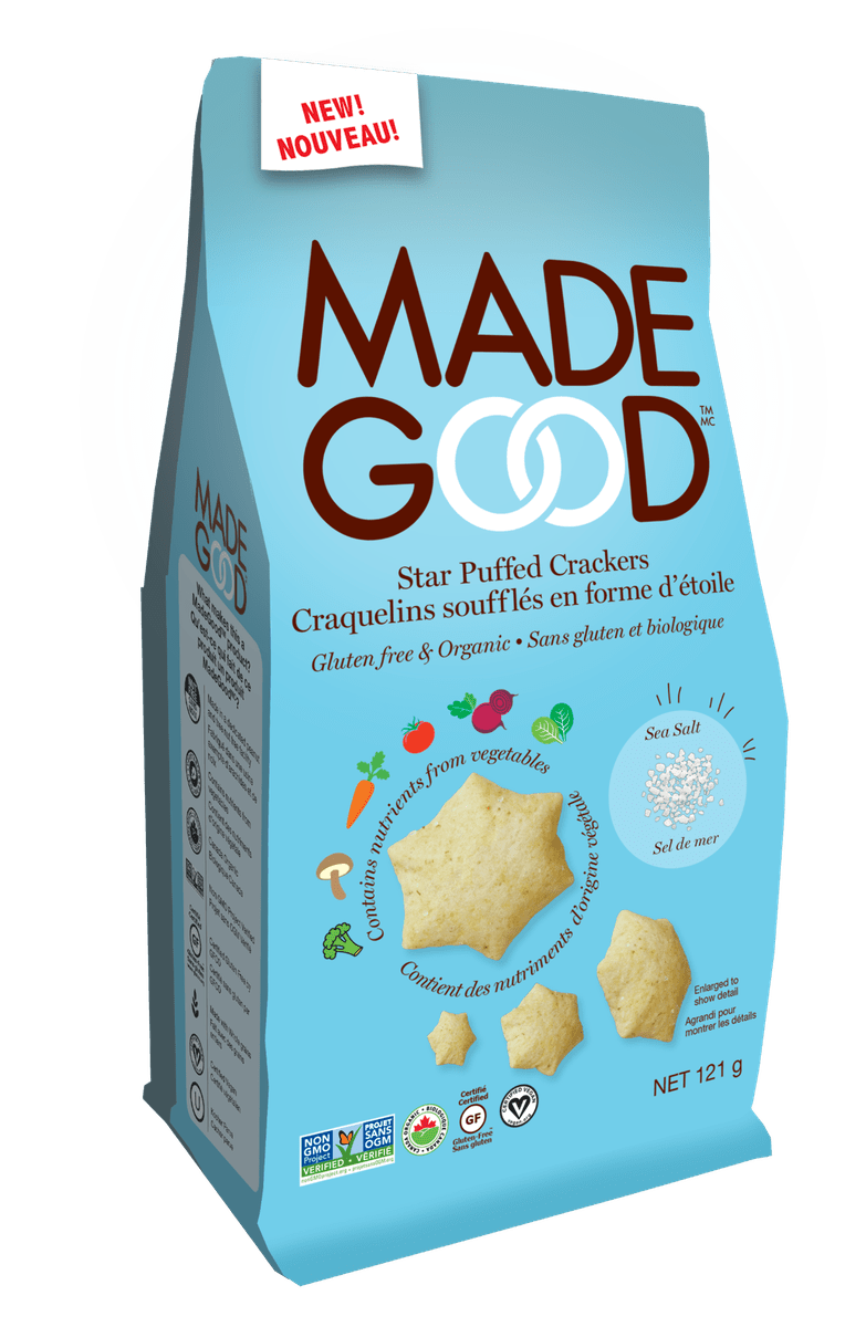 Star Puffed Crackers Sea Salt Made Good