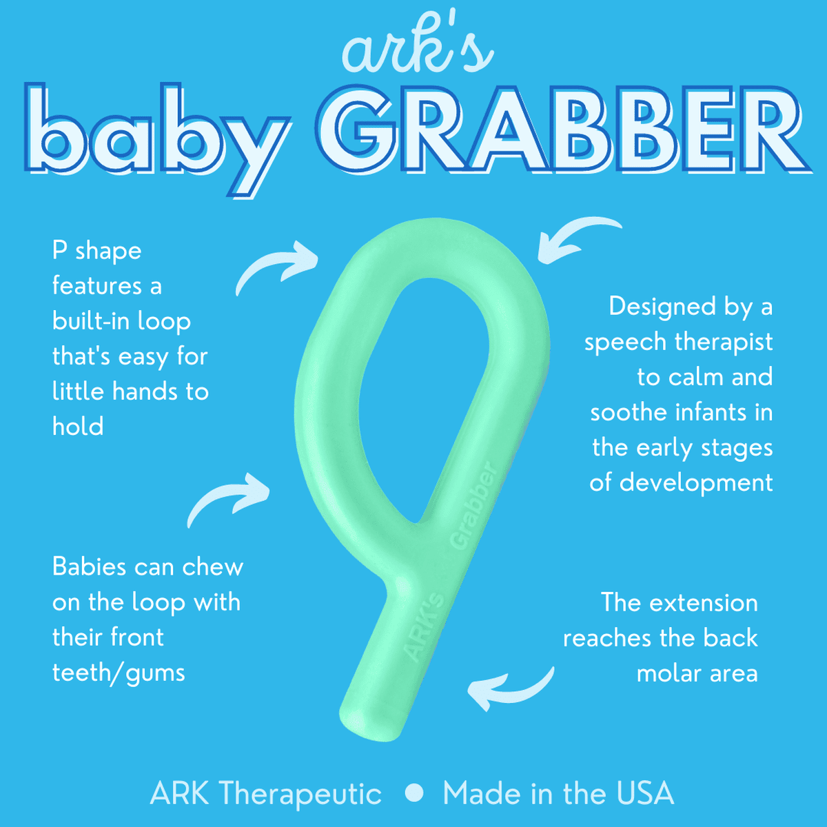 ARK's Baby Grabber® (Smooth)  ARK Therapeutic