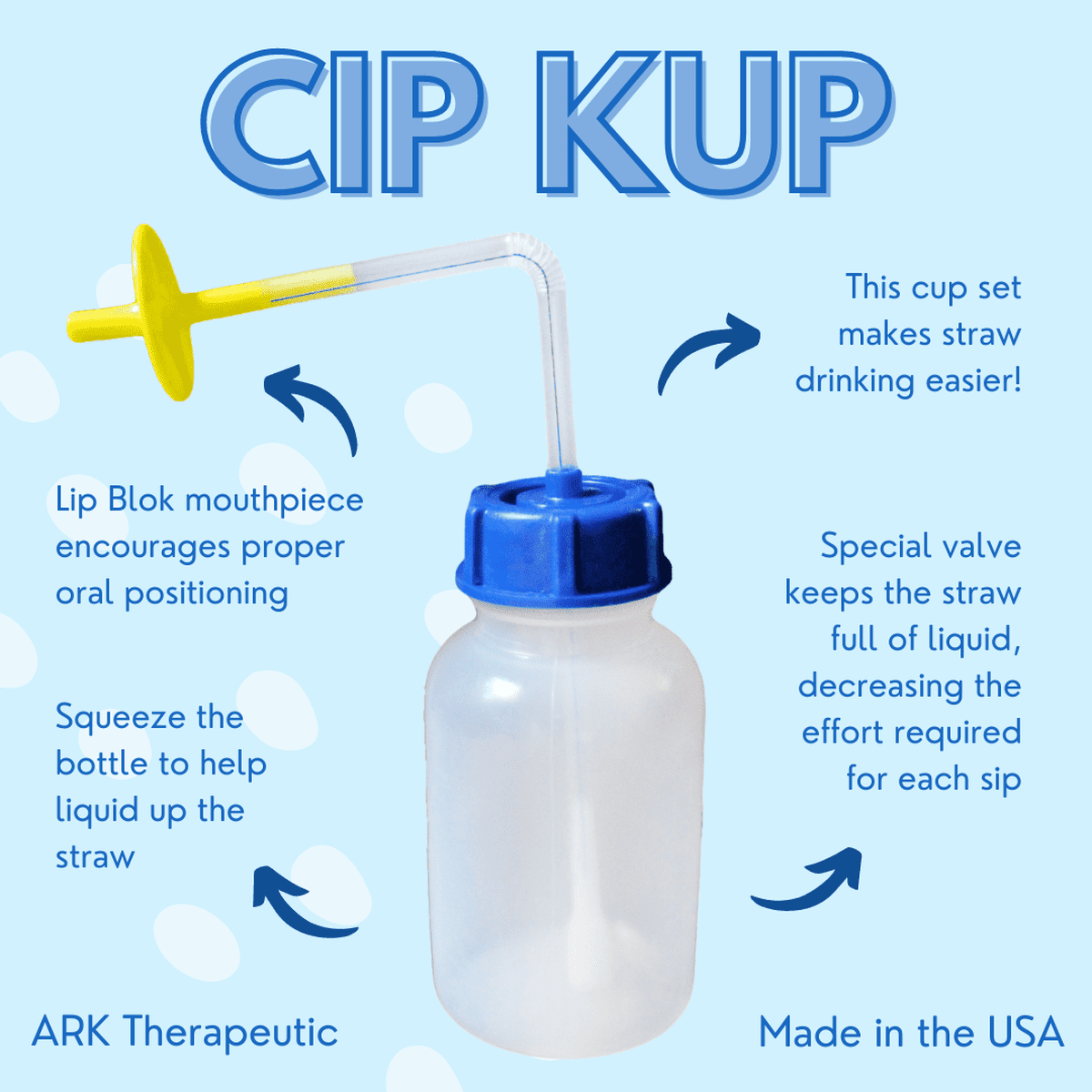 ARK's Cip-Kup™ Assembly  ARK Therapeutic