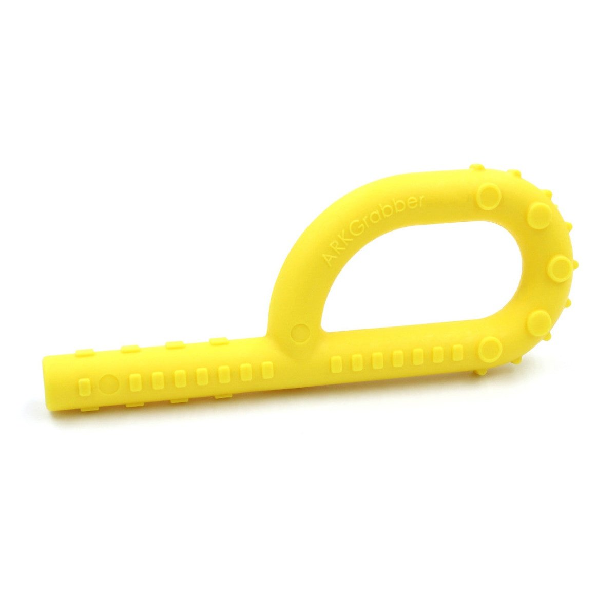 ARK's Textured Grabber® P Tube (Hollow Chew Tool)  ARK Therapeutic Yellow (Standard)