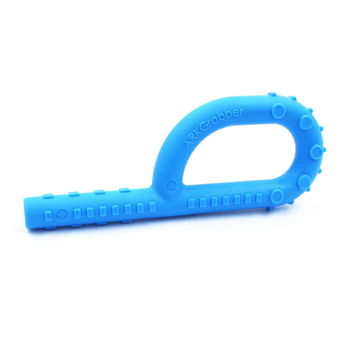 ARK's Textured Grabber® P Tube (Hollow Chew Tool) ARK Therapeutic Bright Blue (XT-Medium)