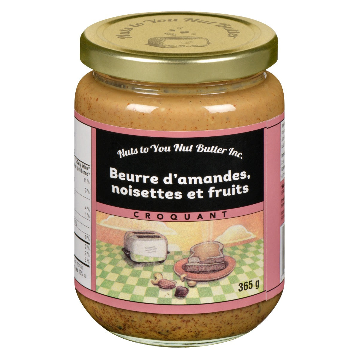 Almond Hazelnut Fruit & Nut Butter Crunchy  Nuts to You