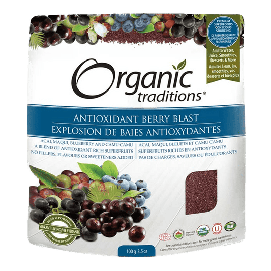 Antioxidant Berry Blast  Organic traditions