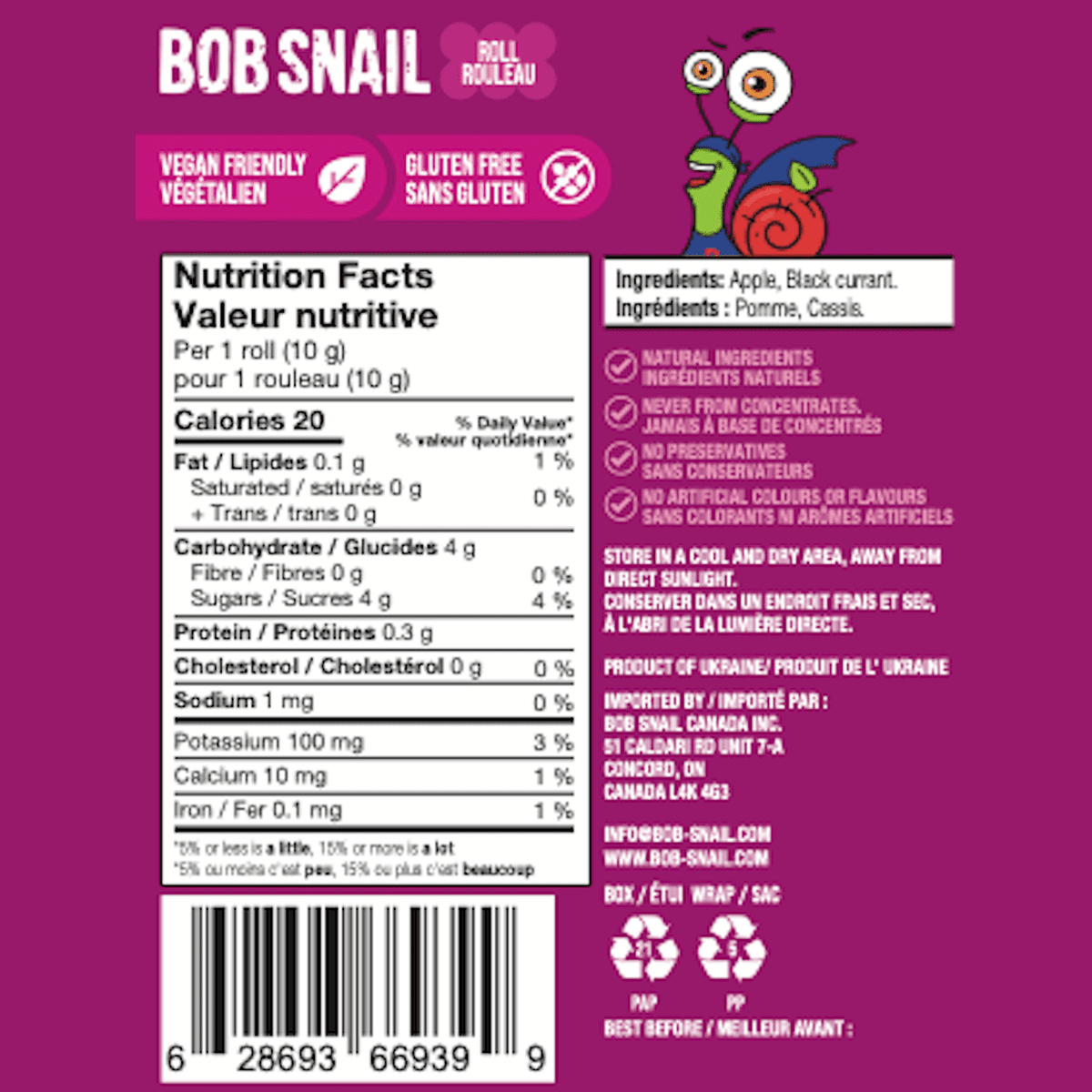 Apple-Black Currant Rolls  Bob Snail