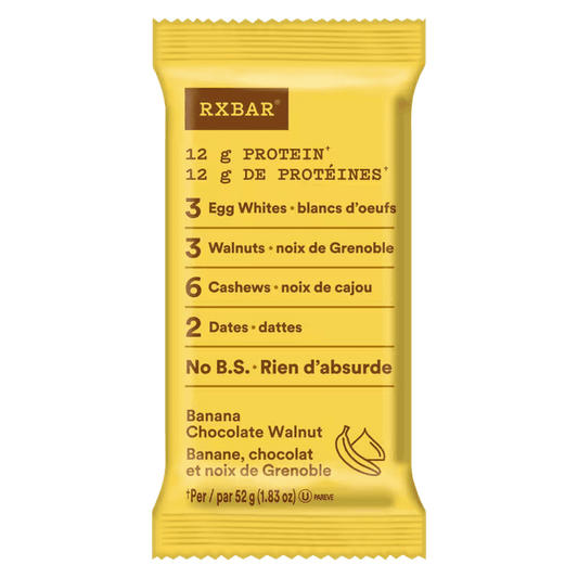 Banana Chocolate Walnut Protein Bar  RxBar
