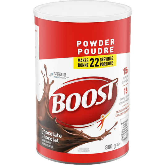 Boost® Powder Instant Breakfast Drink Mix  Nestle Health Science 880g Chocolate