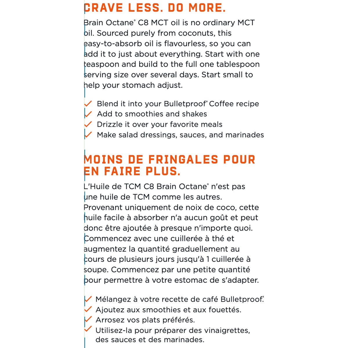 Brain Octane C8 MCT Oil  Bulletproof