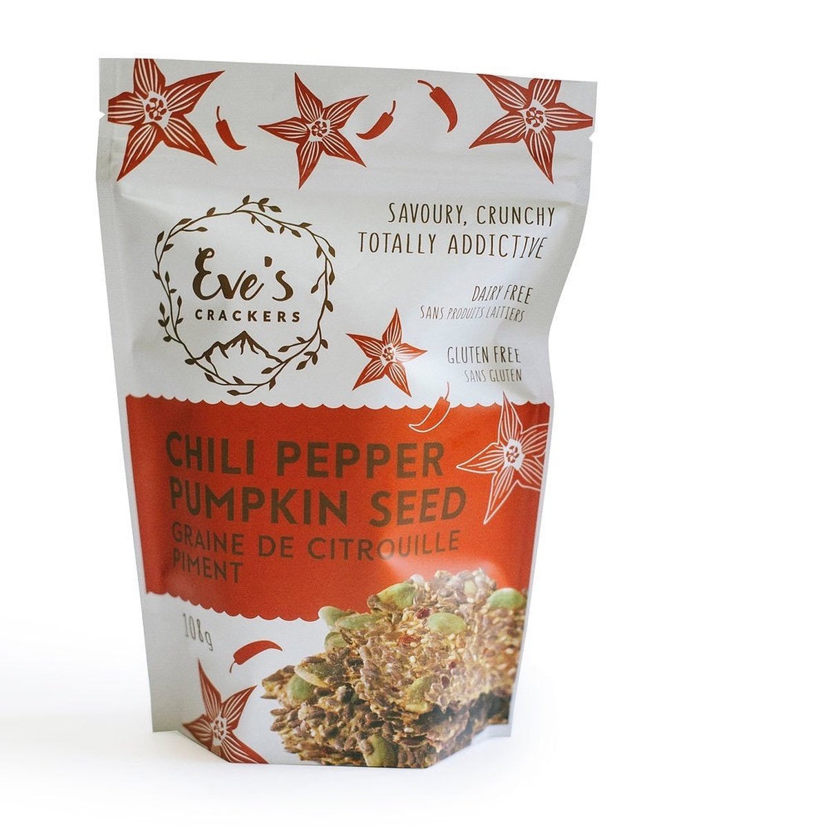 Chili Pepper Pumpkin Seed  Eve's Crackers