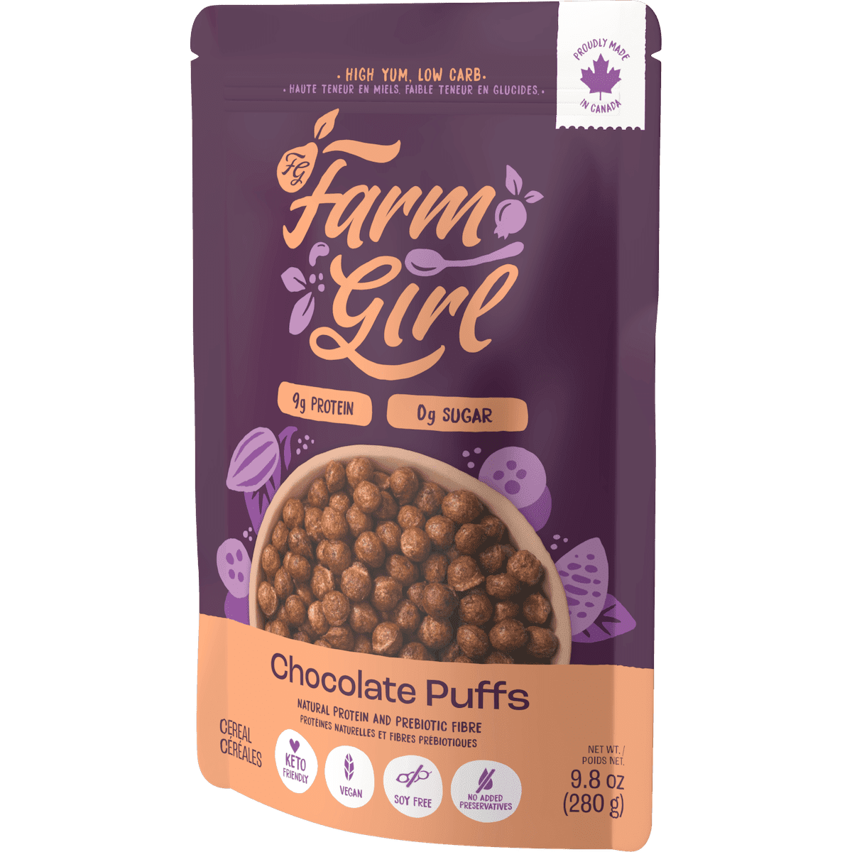 Chocolate Puffs Farm Girl