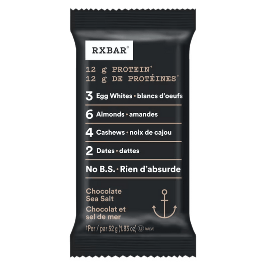 Chocolate Sea Salt Protein Bar  RxBar