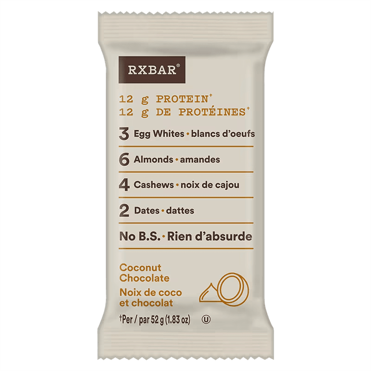 Coconut Chocolate Protein Bar  RxBar