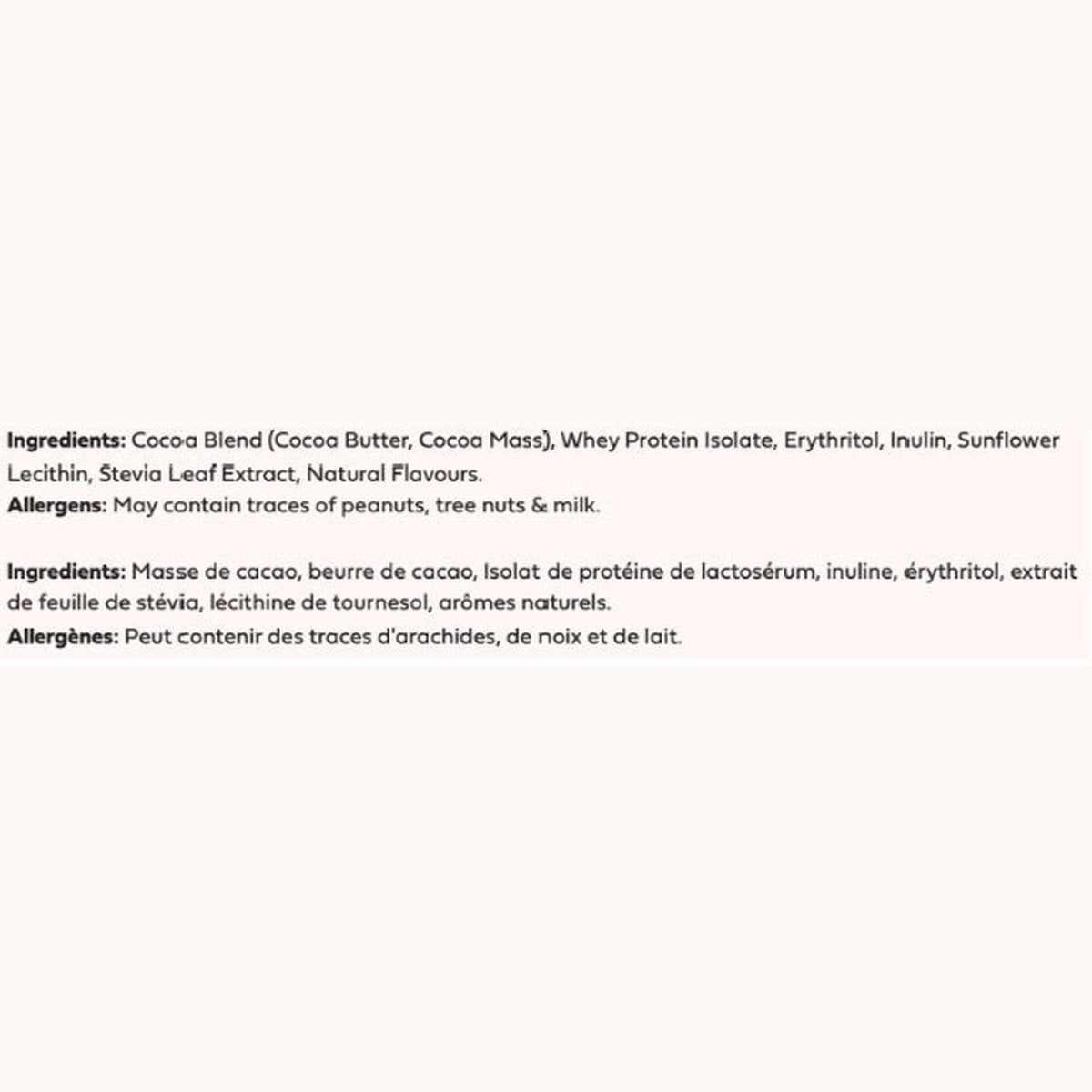 Dark Chocolate Bar With Protein  ZoRaw Chocolates