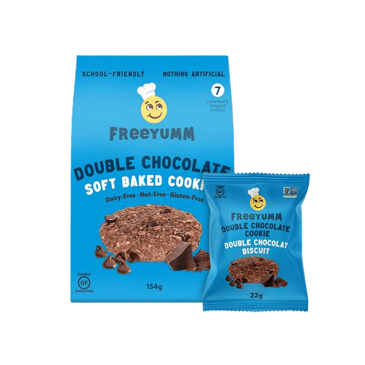 Double Chocolate Soft Baked Cookies FreeYumm
