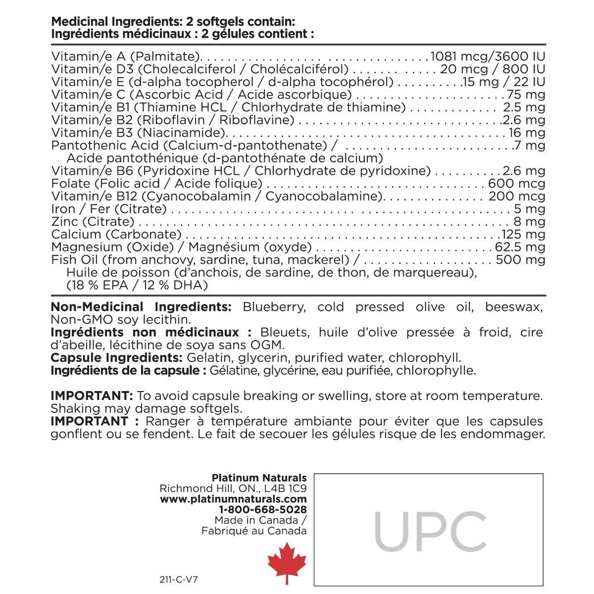 Easymulti Teen For Young Men  Platinum Naturals