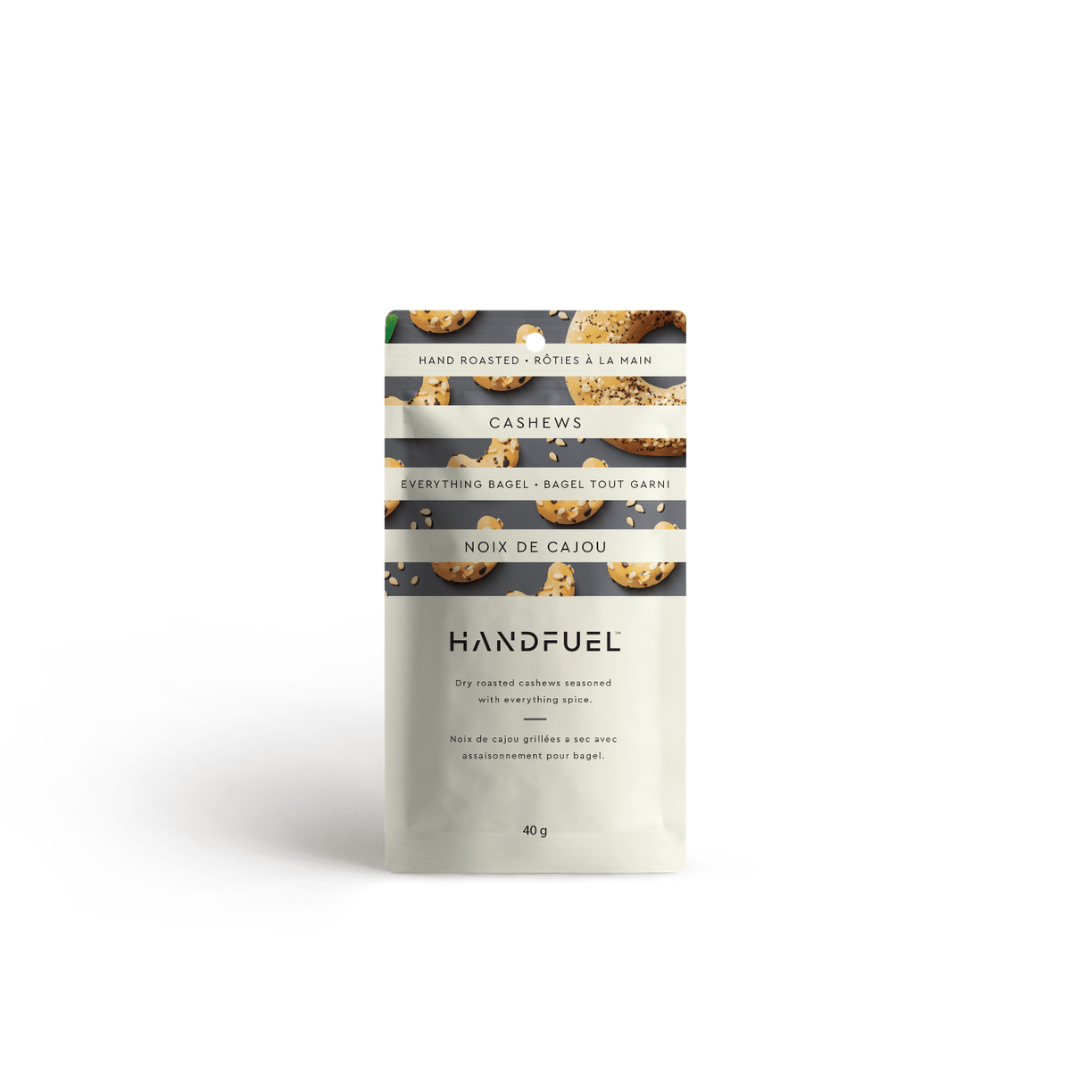 Everything Bagel Cashews  Handfuel 40g