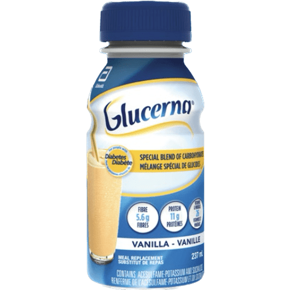 Glucerna® Nutritional Shake  Abbott Nutrition Vanilla 6 X 237 mL