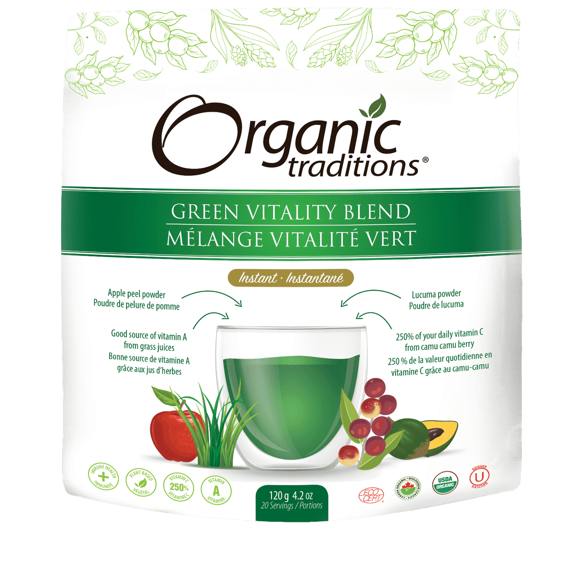 Green Vitality Blend  Organic Traditions