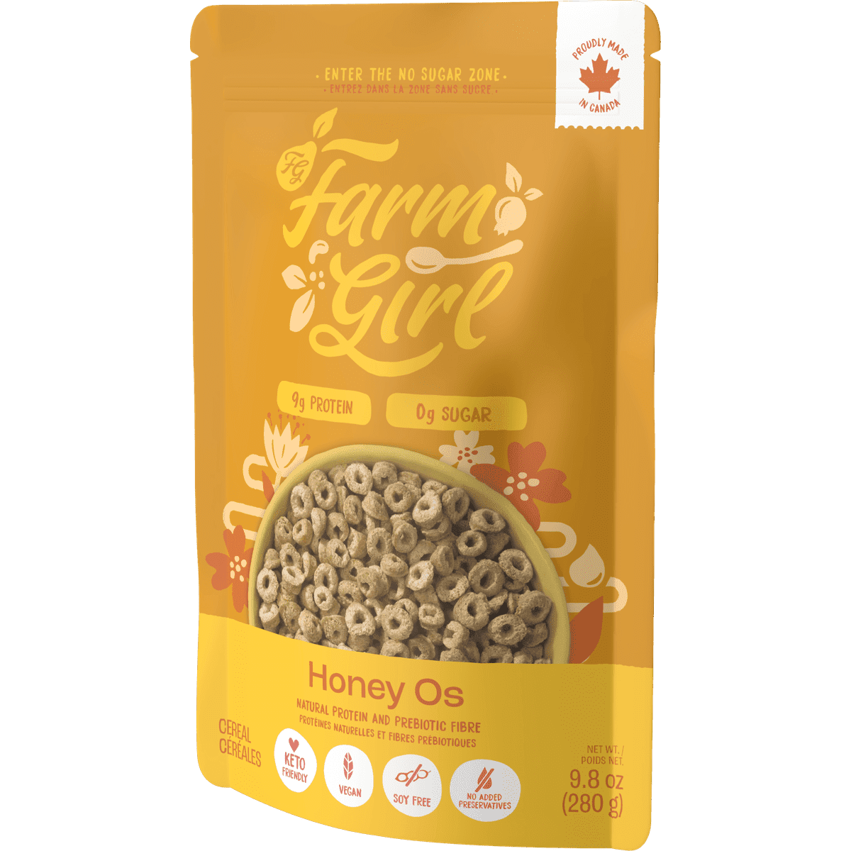 Honey O's Cereal Farm Girl