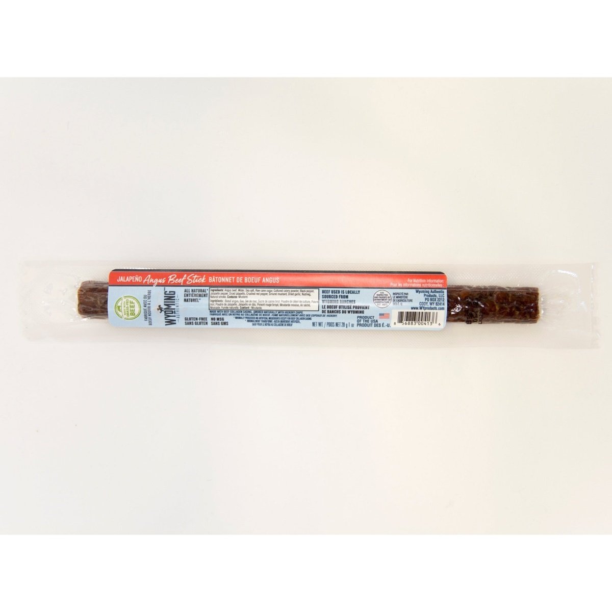 Jalapeno Premium Beef Stick by  Wyoming Gourmet Beef