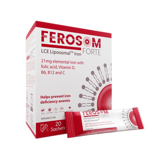 LCE Liposomal Iron - Sachet  Ferosom Forte