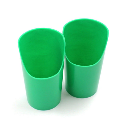 Large Flexi Cups (7 ounces)  ARK Therapeutic 2 pack Green