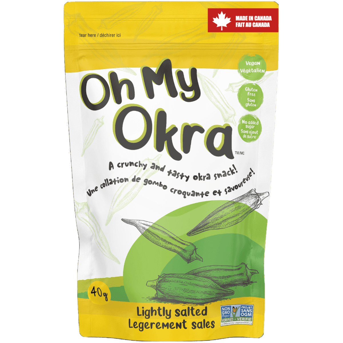 Lightly Salted  Oh My Okra