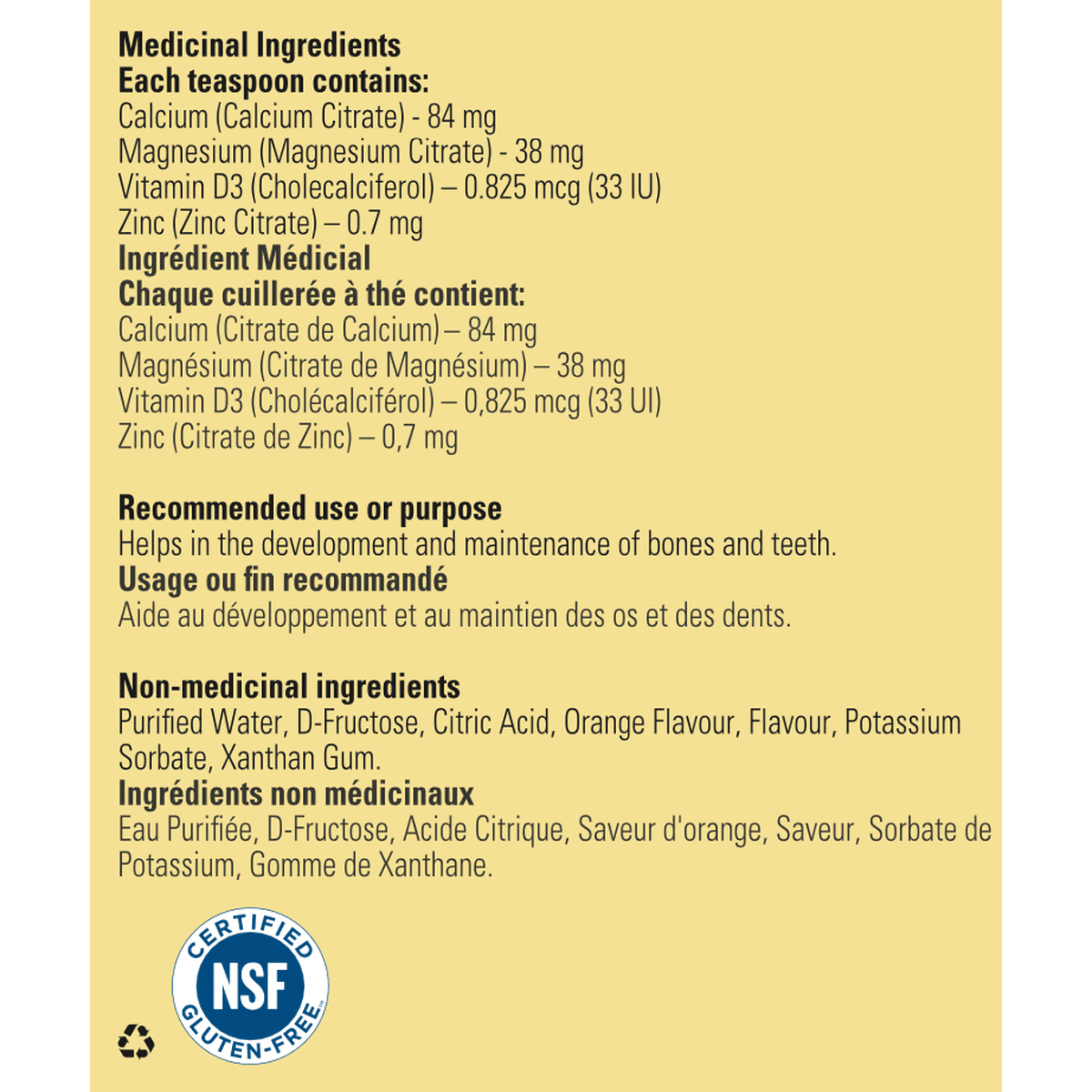 Liquid Calcium With Magnesium  ChildLife Essentials