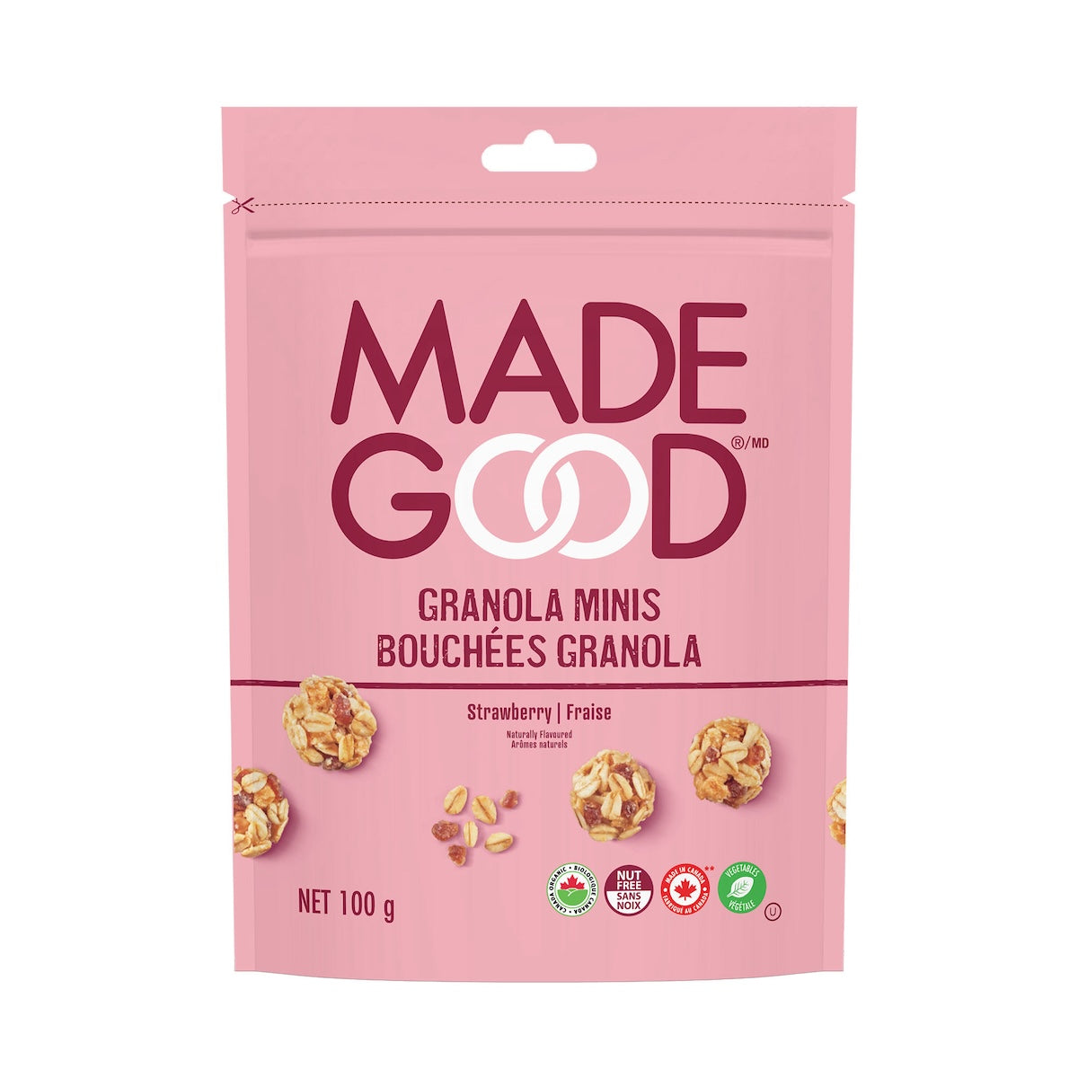 Strawberry Granola Pouch Made Good