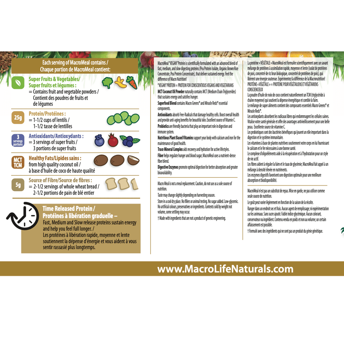 MacroMeal Vegan Chocolate  MacroLife Naturals