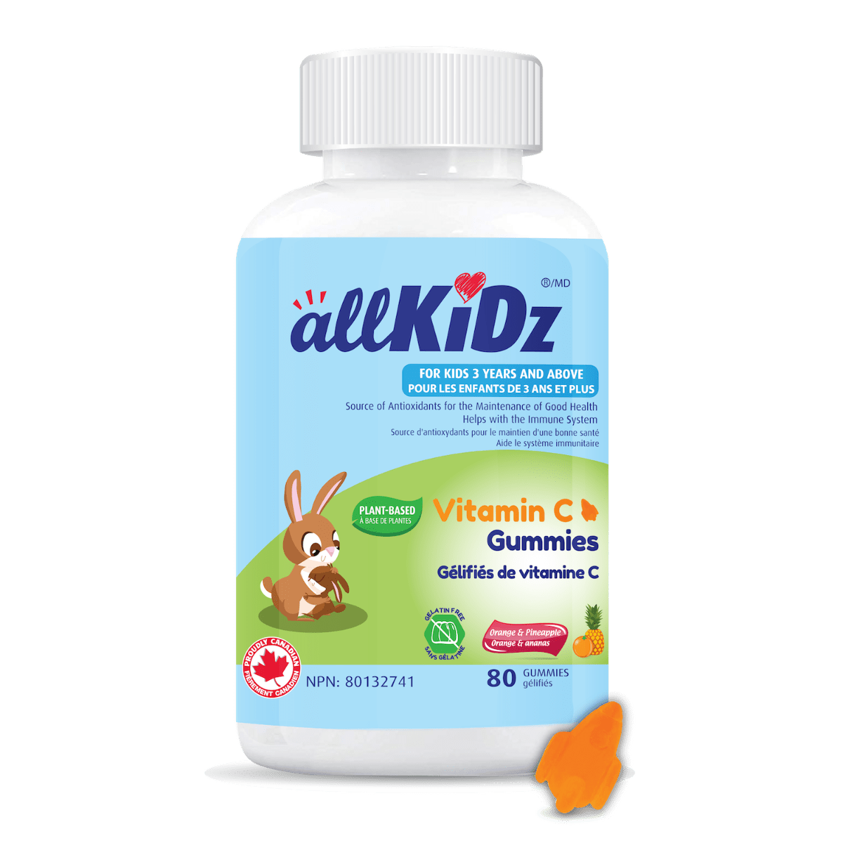 Vitamin C Gummies  allKiDz Naturals Inc.