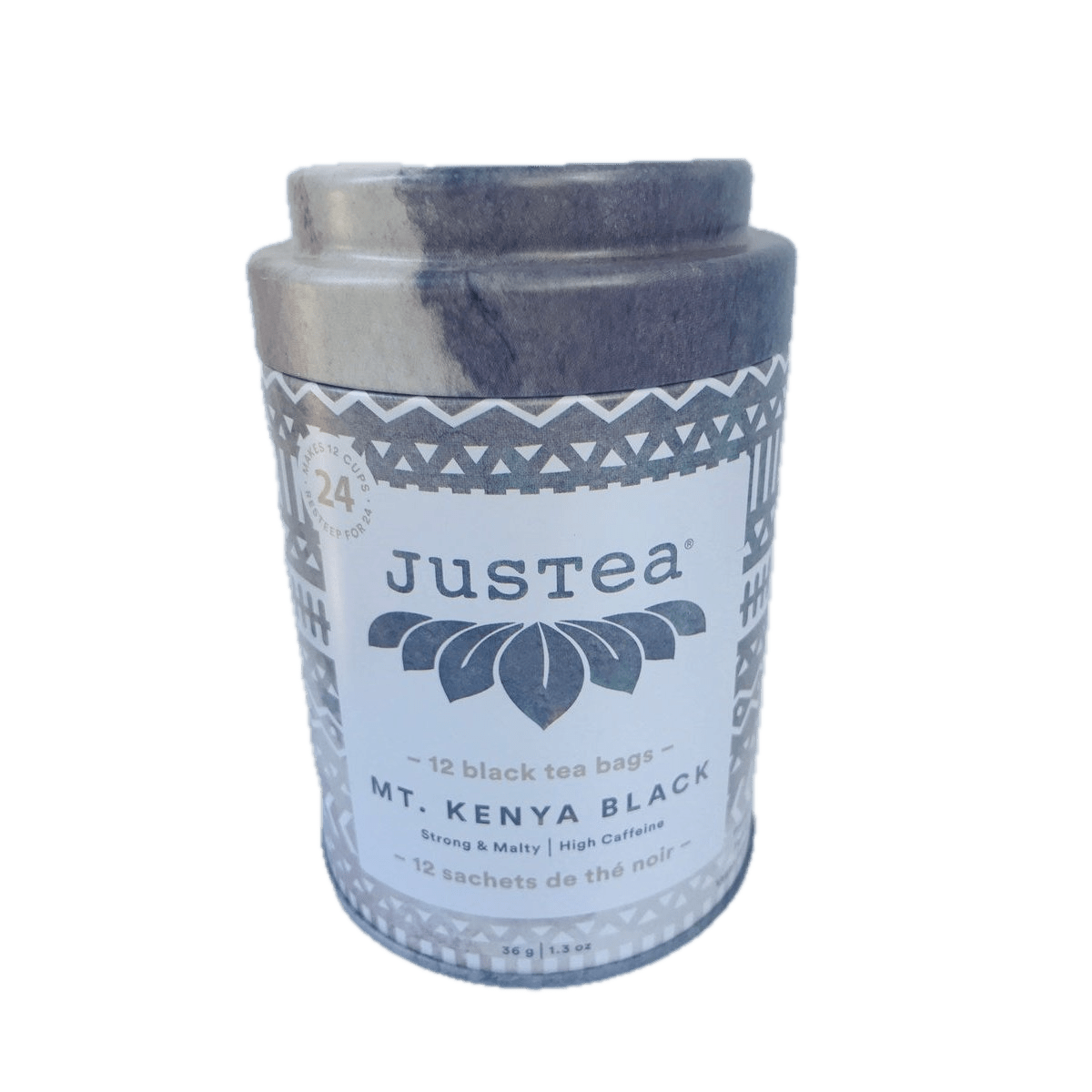 Mt Kenya Black - Tea Bag Tin JusTea