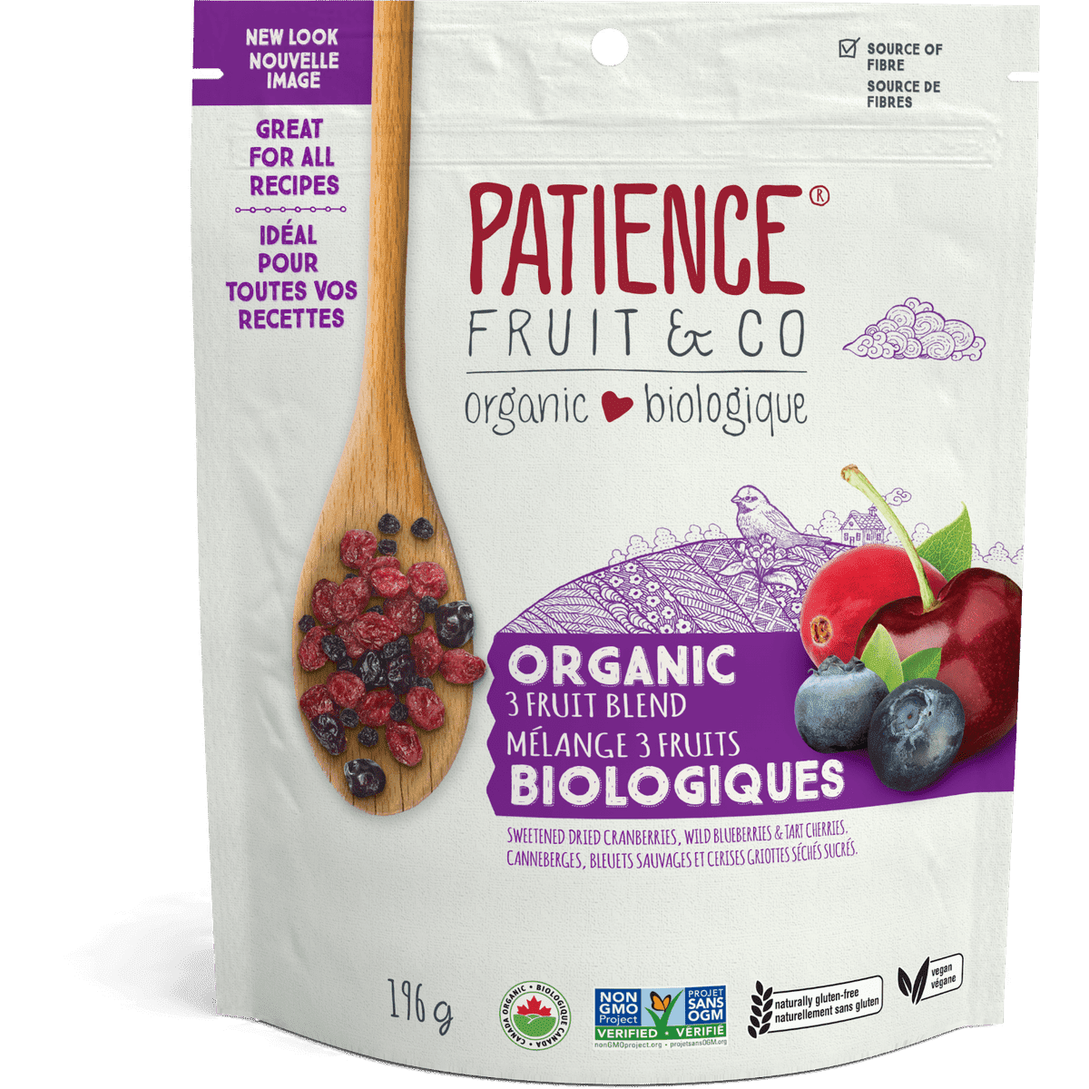 Organic 3 Fruit Blend  Patience Fruit & Co.