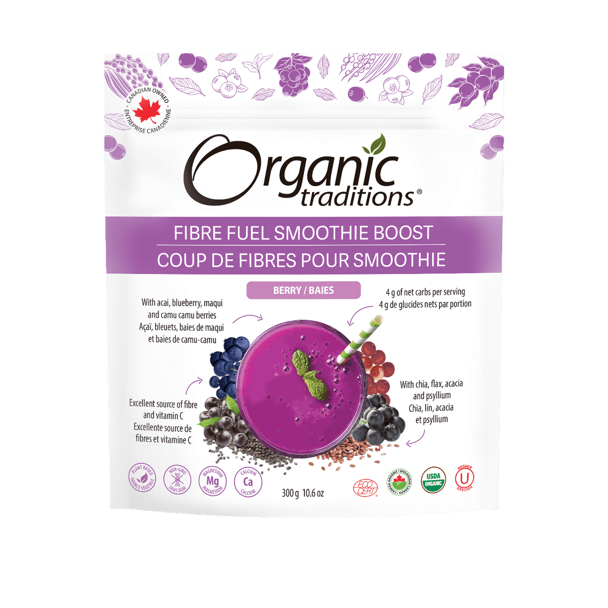 Organic Berry Fibre Fuel  Organic traditions