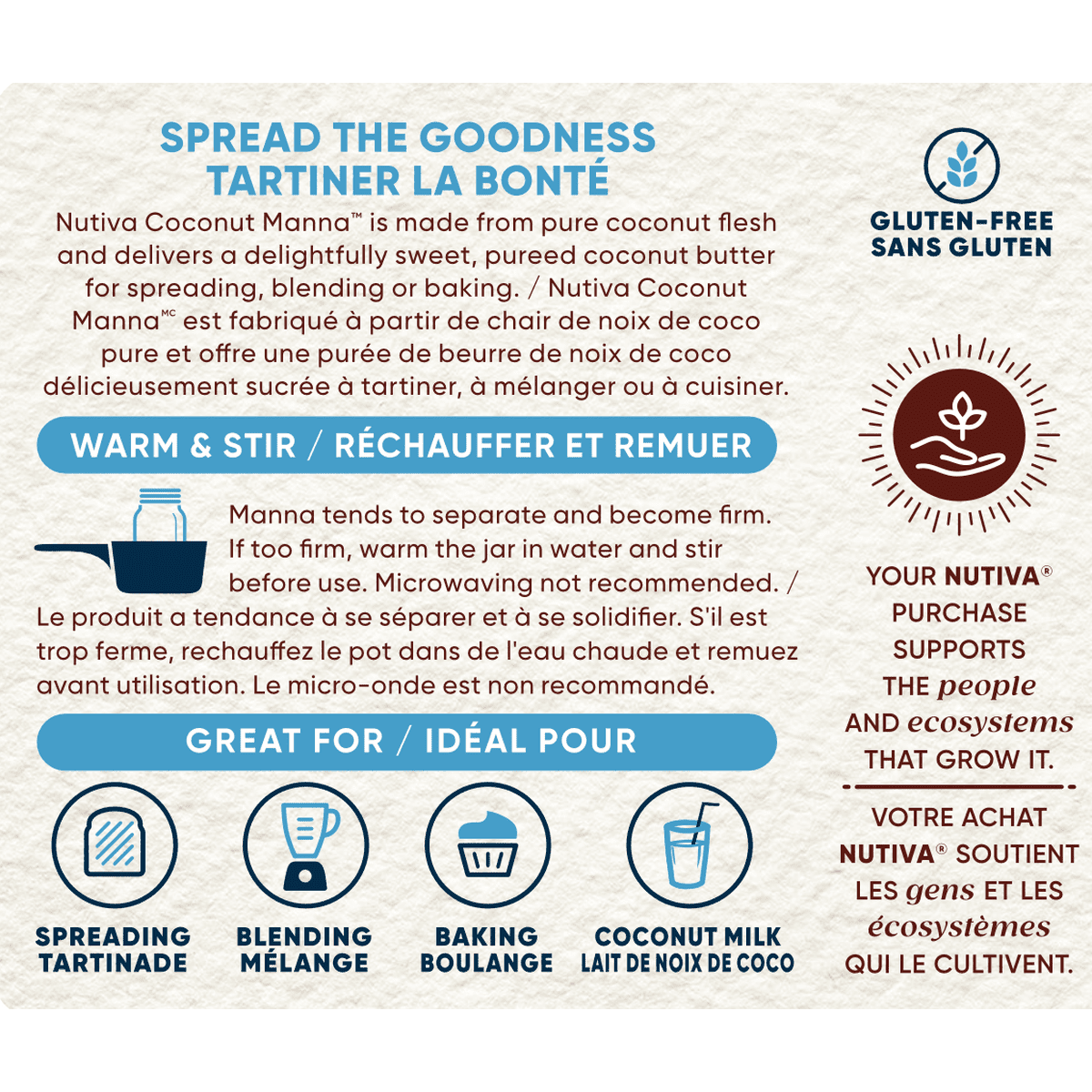 Organic Coconut Manna  Nutiva