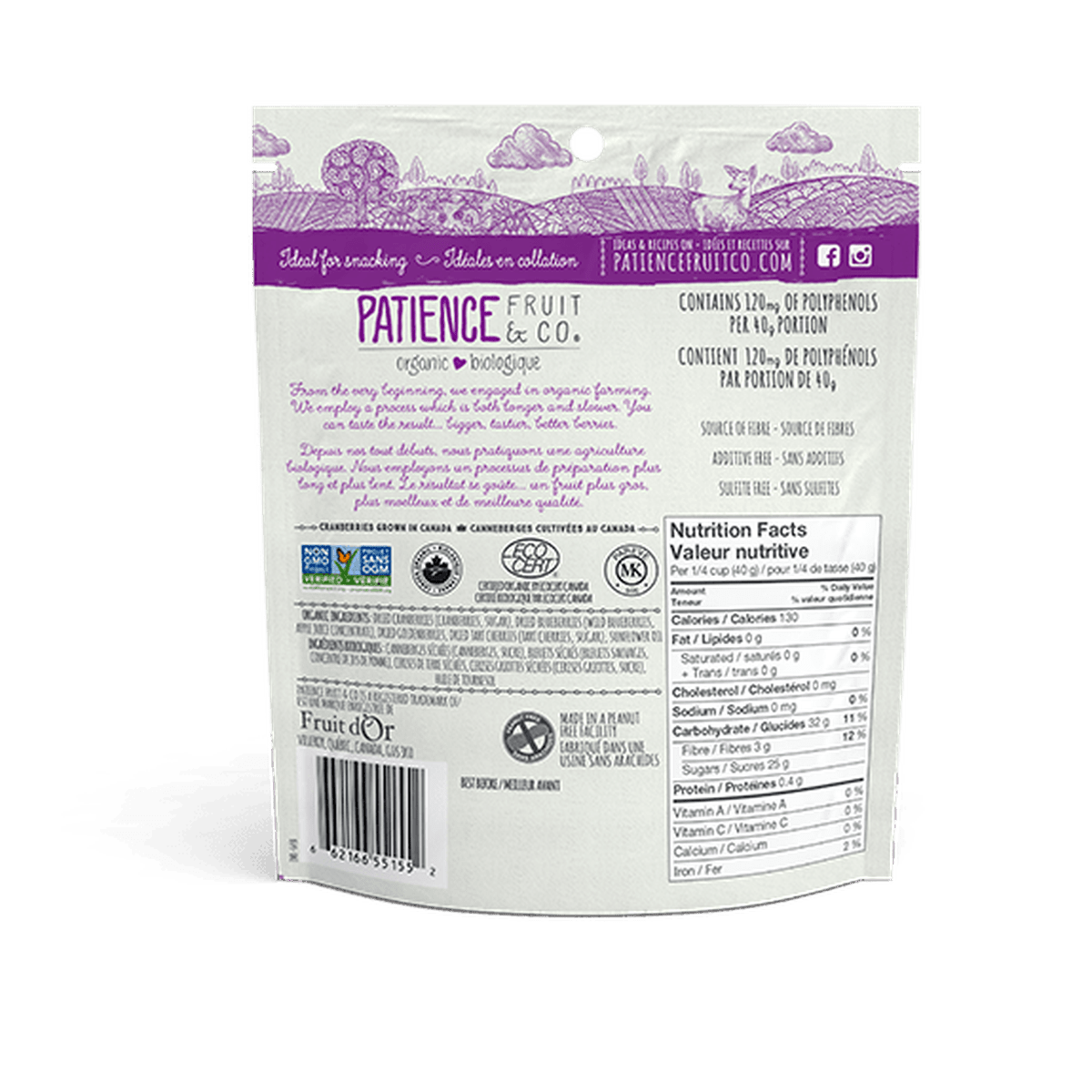 Organic Fruit Blend (Bursting Blend)  Patience Fruit & Co.