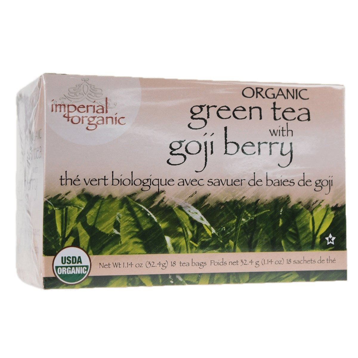Organic Goji Berry Green Tea  Uncle Lee's Tea