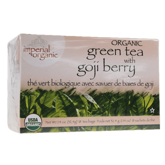 Organic Goji Berry Green Tea  Uncle Lee's Tea