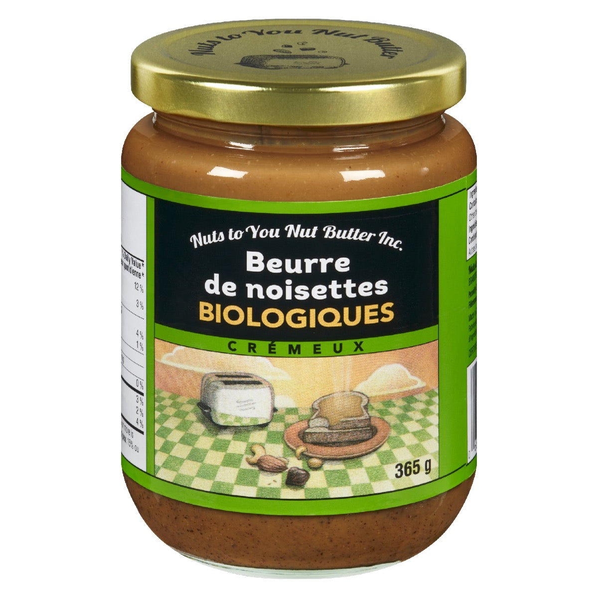 Organic Hazelnut Butter Smooth  Nuts to You