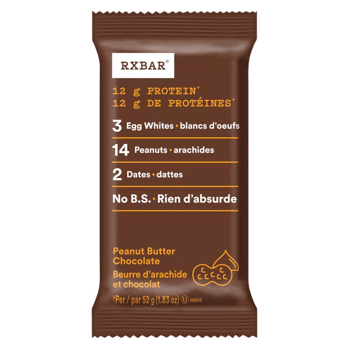 Peanut Butter Chocolate Protein Bar  RxBar
