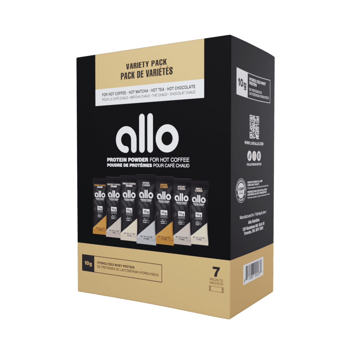 Protein Powder - Variety Pack Allo Nutrition