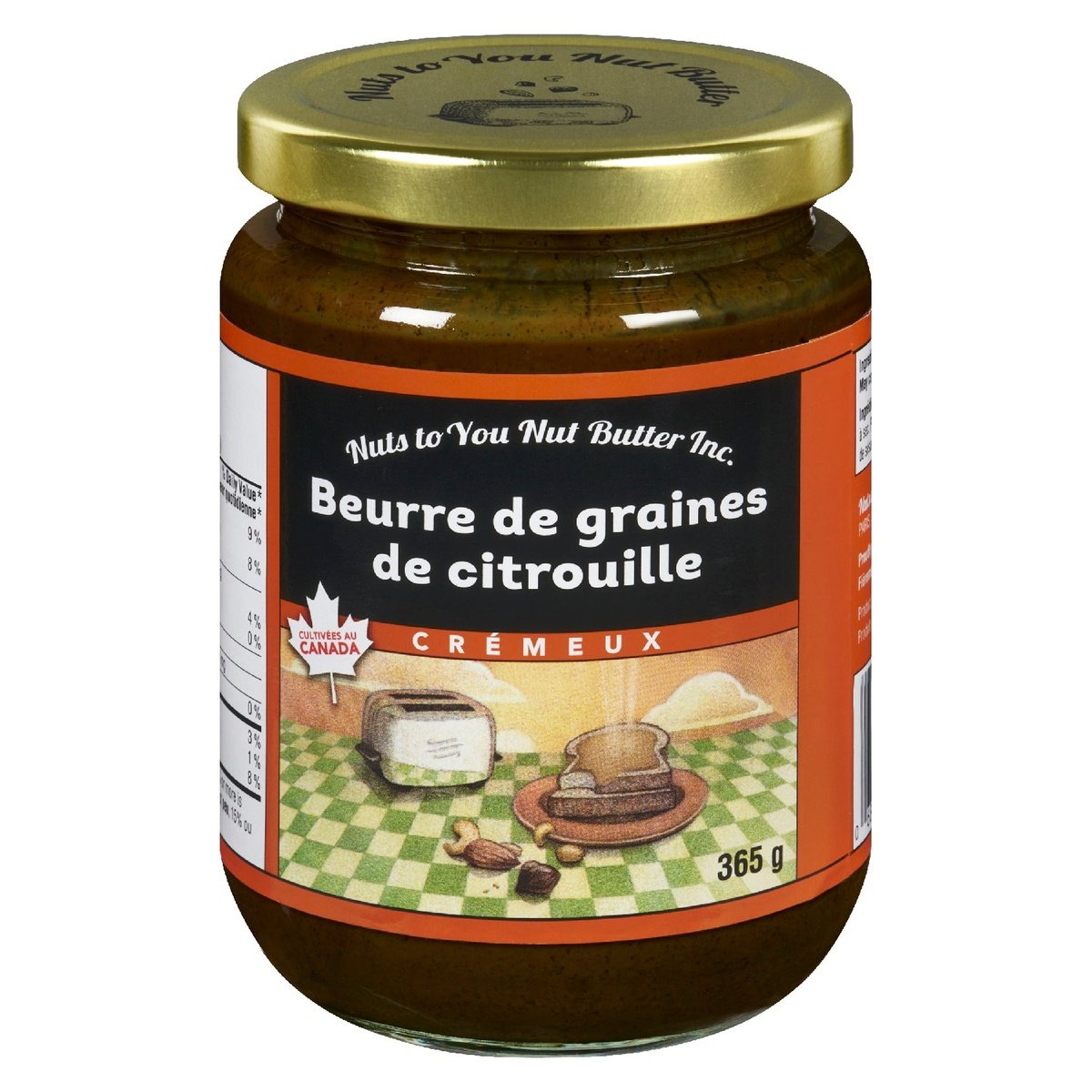 Pumpkin Seed Butter (Grown in Ontario)  Nuts to You