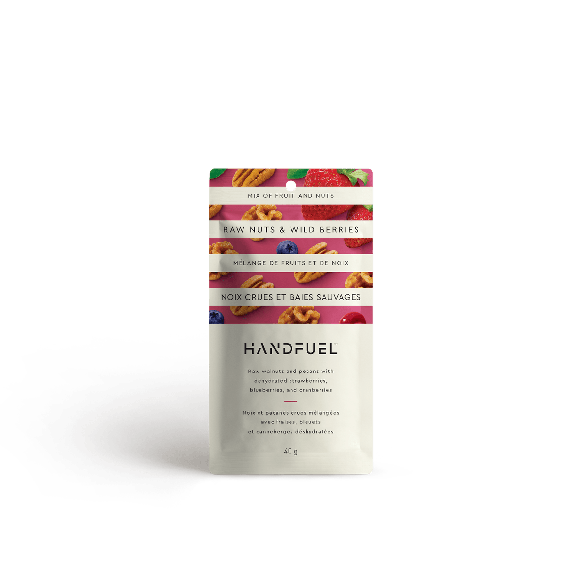 Raw Nuts & Wild Berries  Handfuel 40g