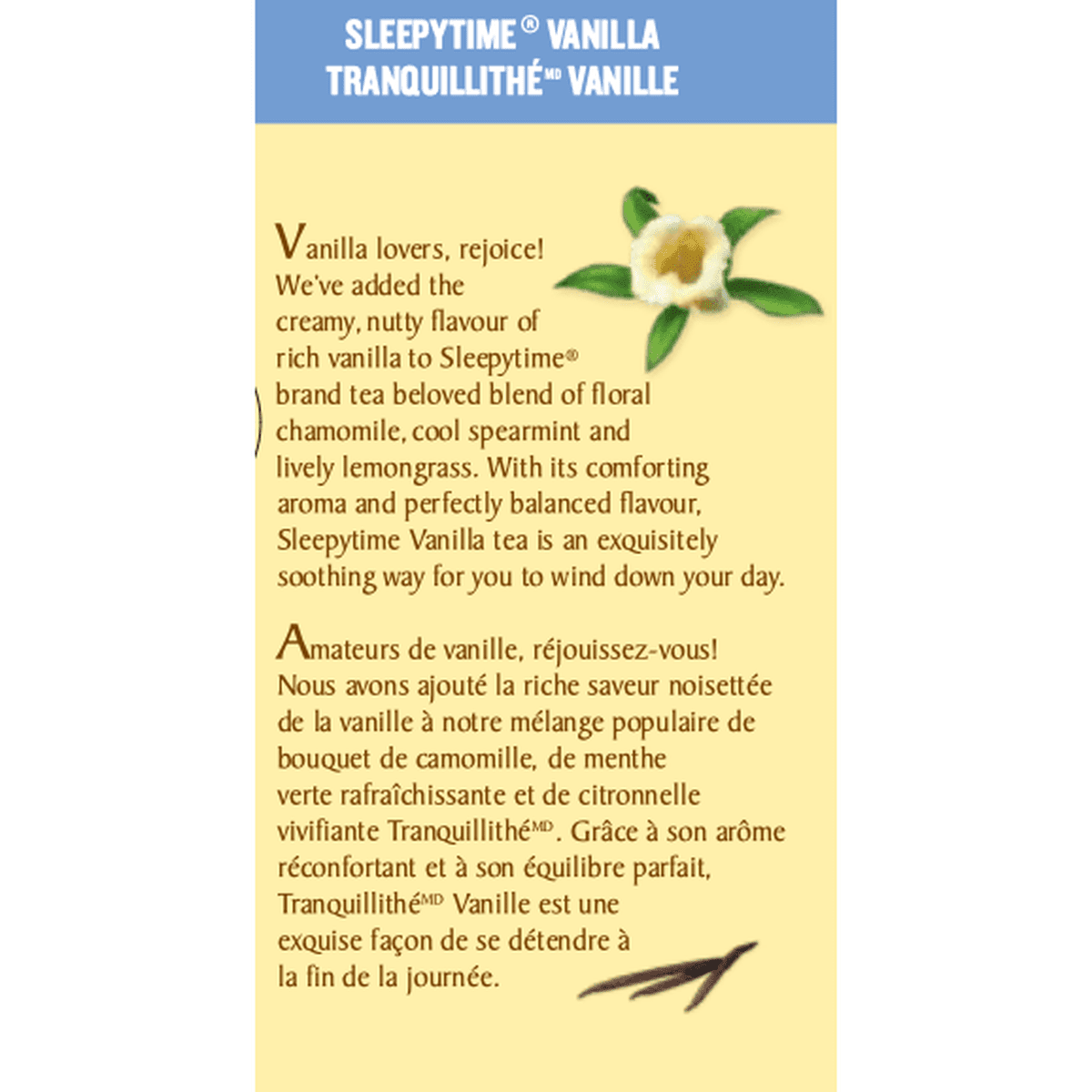 Sleepytime Vanilla  Celestial Tea