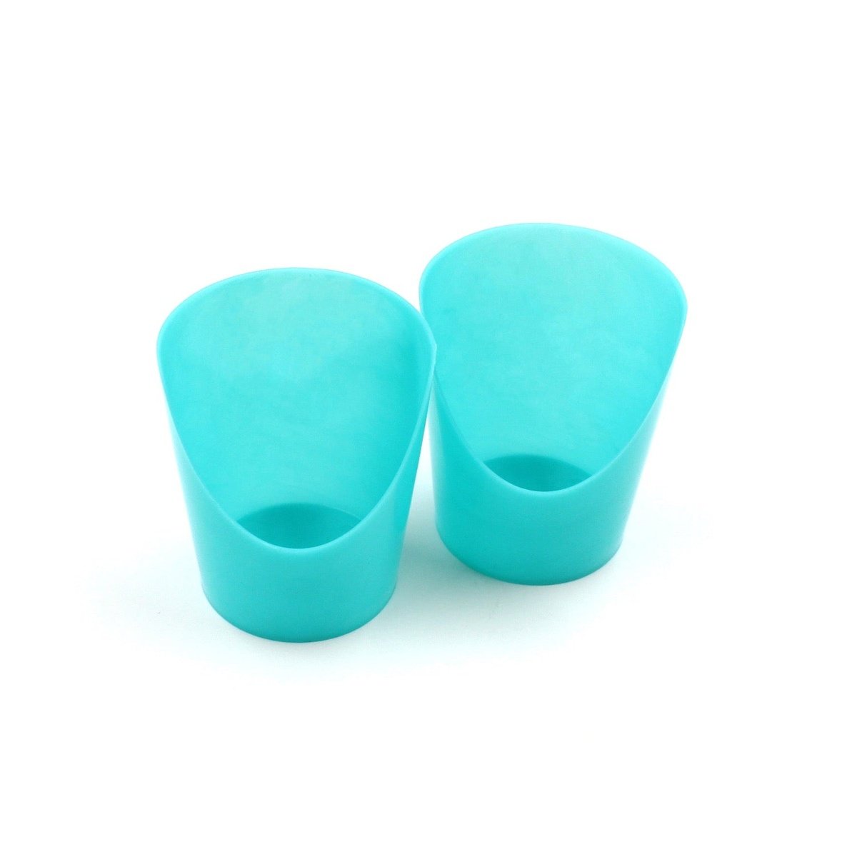 Small Flexi Cups (1 ounce)  ARK Therapeutic 2 Pack Teal