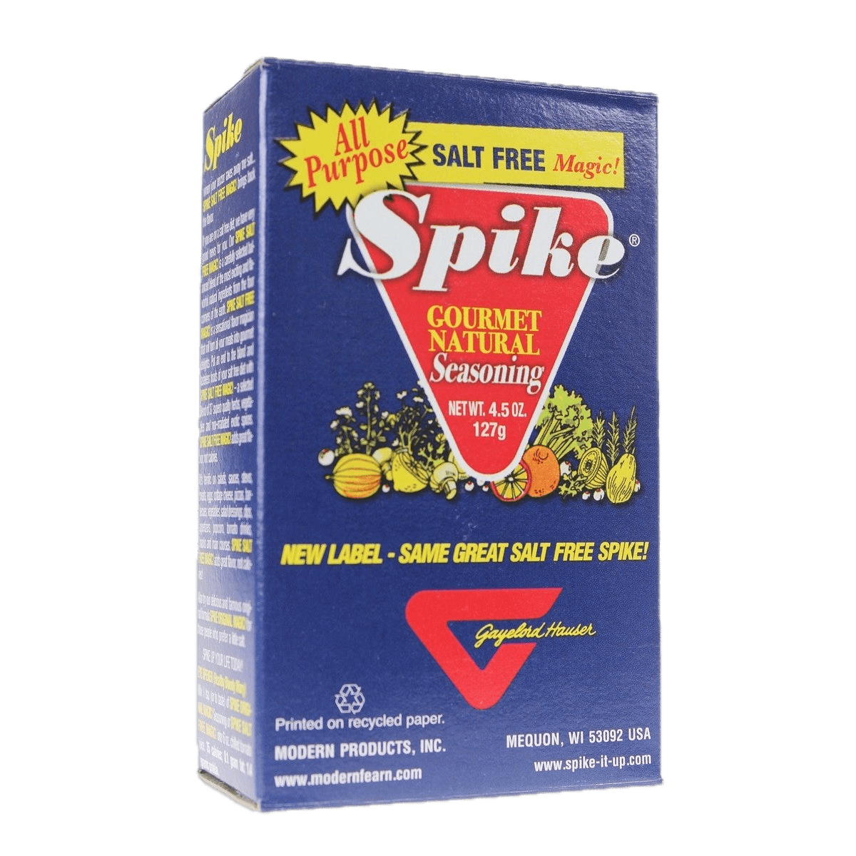 Spike Seasoning Salt Free  Modern Seasonings 127g