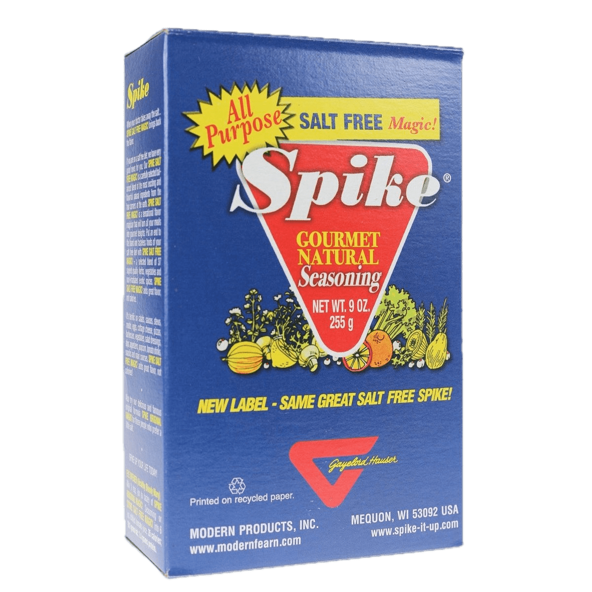 Spike Seasoning Salt Free  Modern Seasonings 255g